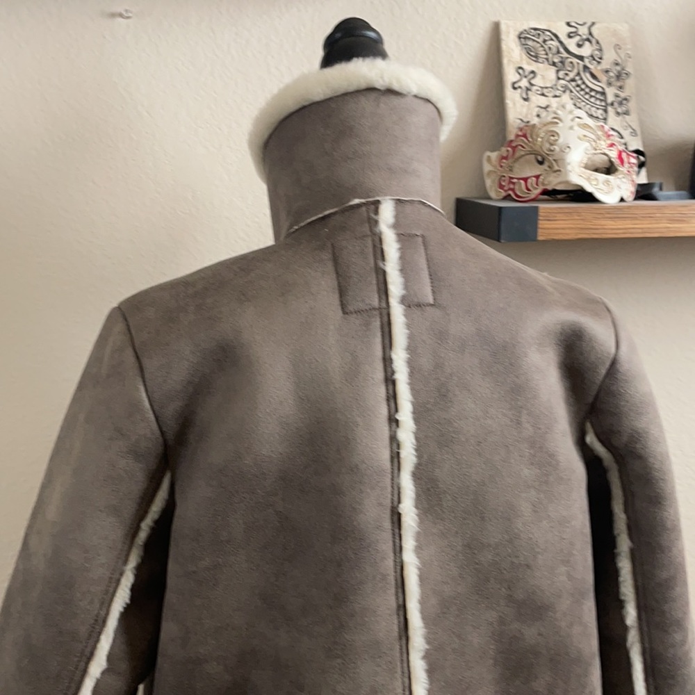 Winter leather coat - Picture 12 of 15